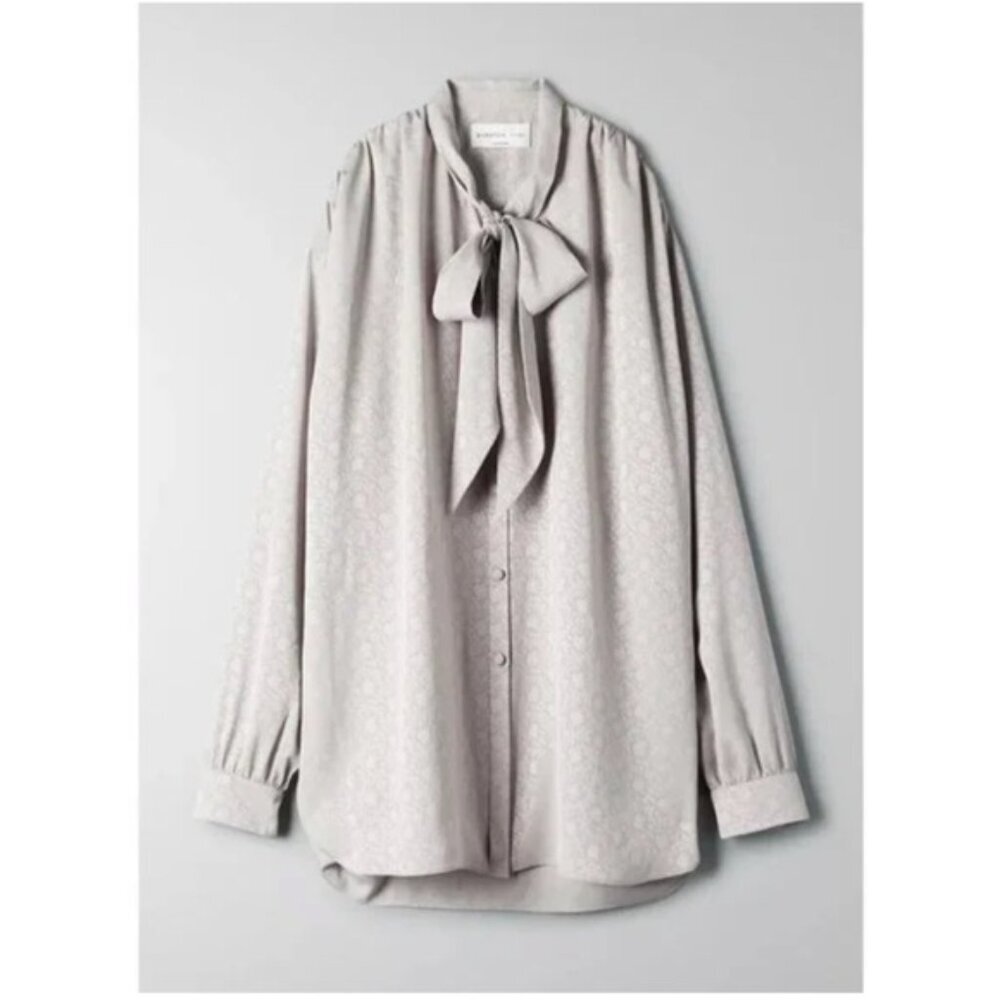 Aritzia 1-01 Babaton Womens Luxembourg Blouse Size M